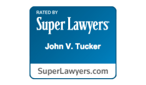 Logo for Super Lawyers John V. Tucker