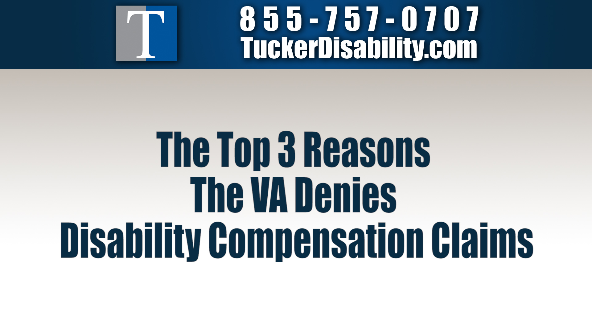 Top 3 Reasons the VA Denies Disability Compensation Claims