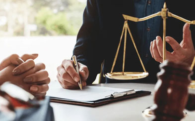 trusted-attorney-intro-photo A client discussing concerns to an attorney for other insurance claims.