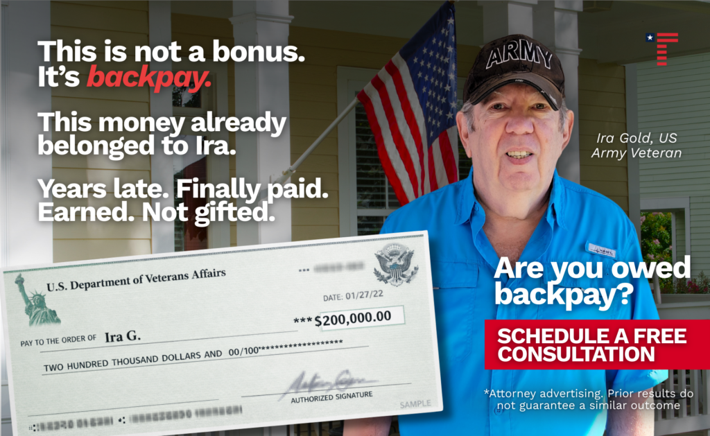 Veteran receives $200,000 in VA back pay thanks to Tucker Disability Law